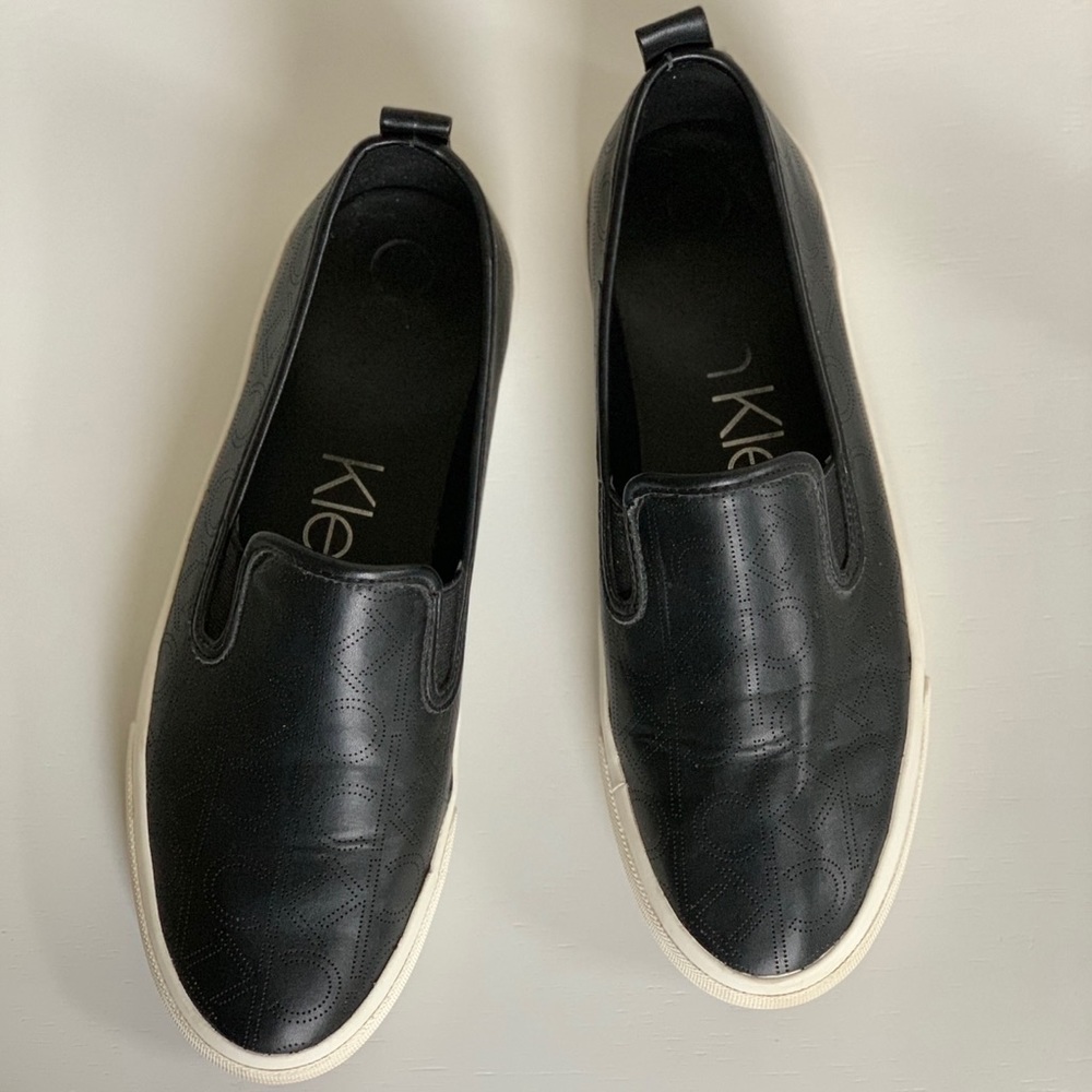 Calvin Klein Black Canvas Sneaker